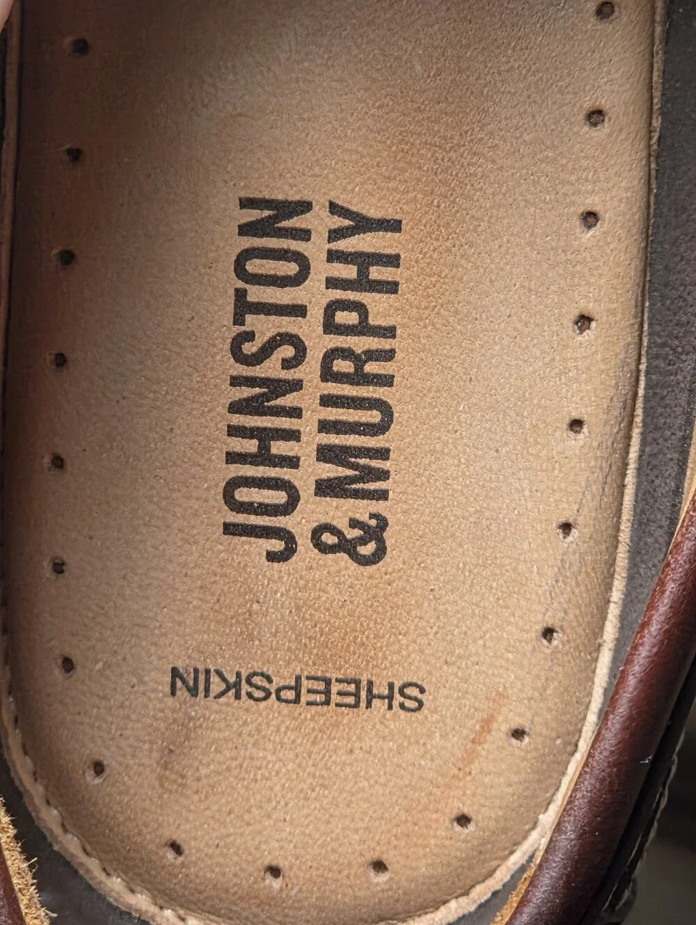 Johnston & Murphy Men's Fowler Venetian Loafer 25-8343 Mahogany 11 M